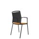 Mesh Back Chair With 4-Leg Frame